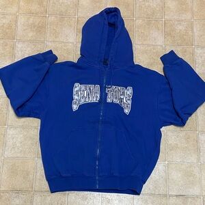 Vos Sports SENA TORS  Kids Royal Blue Graphic Hoodie Size L